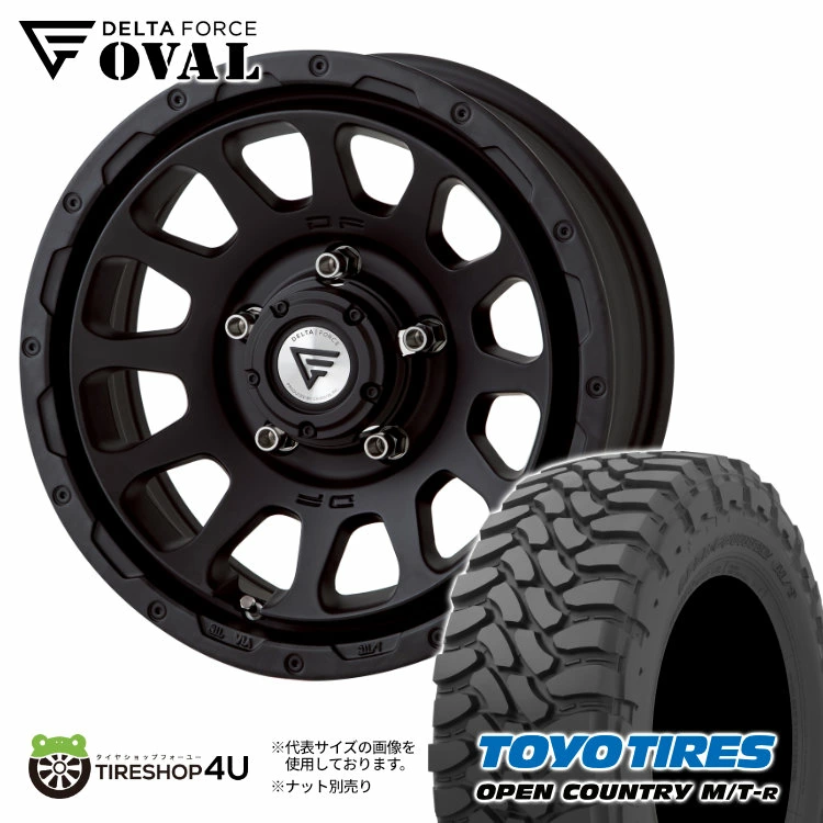 DELTA FORCE OVAL 16x5.5J +20 (JB64/JB74)