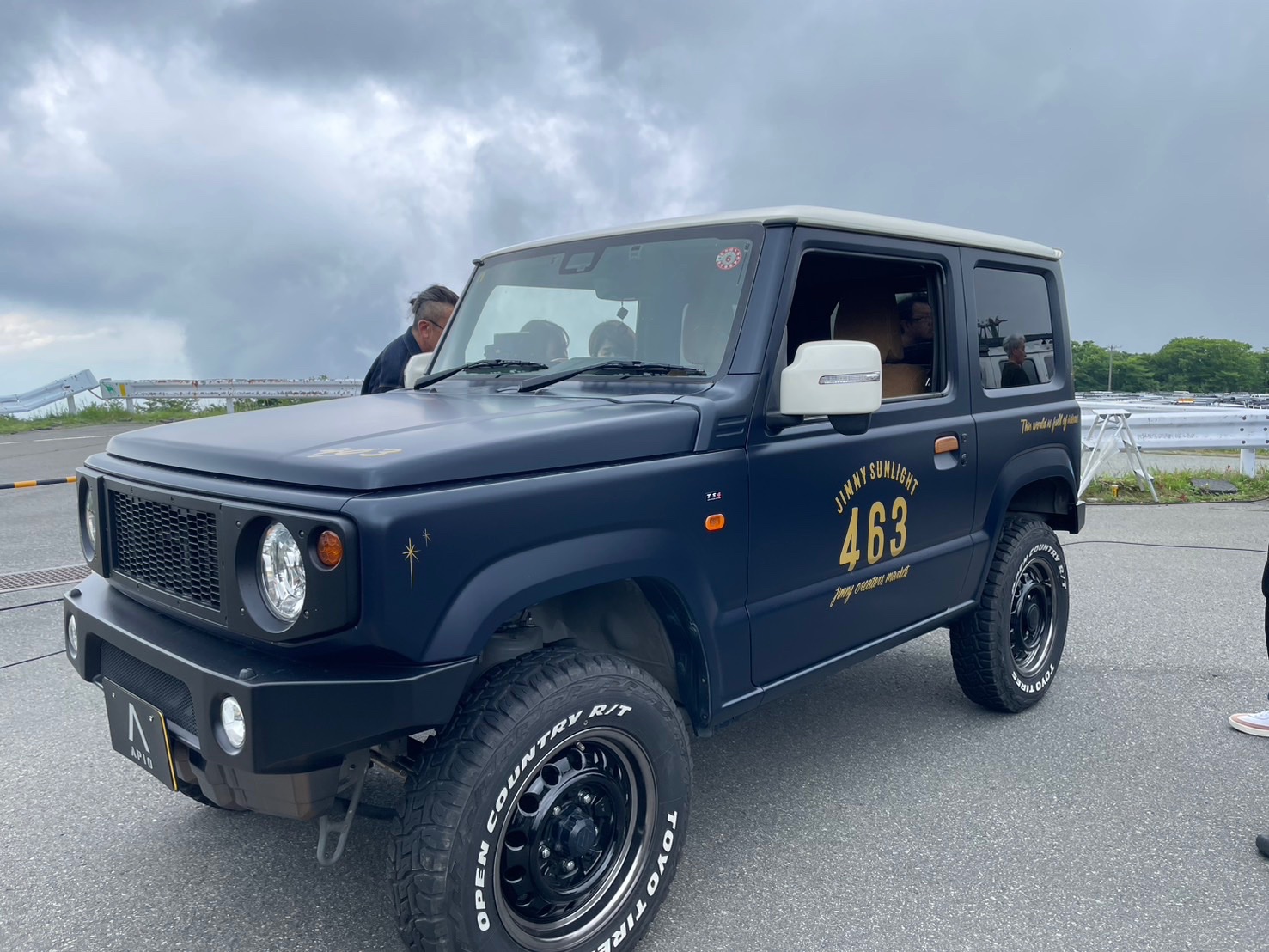 RAYS A-LAP-J 16x5.5で引き締まる足元