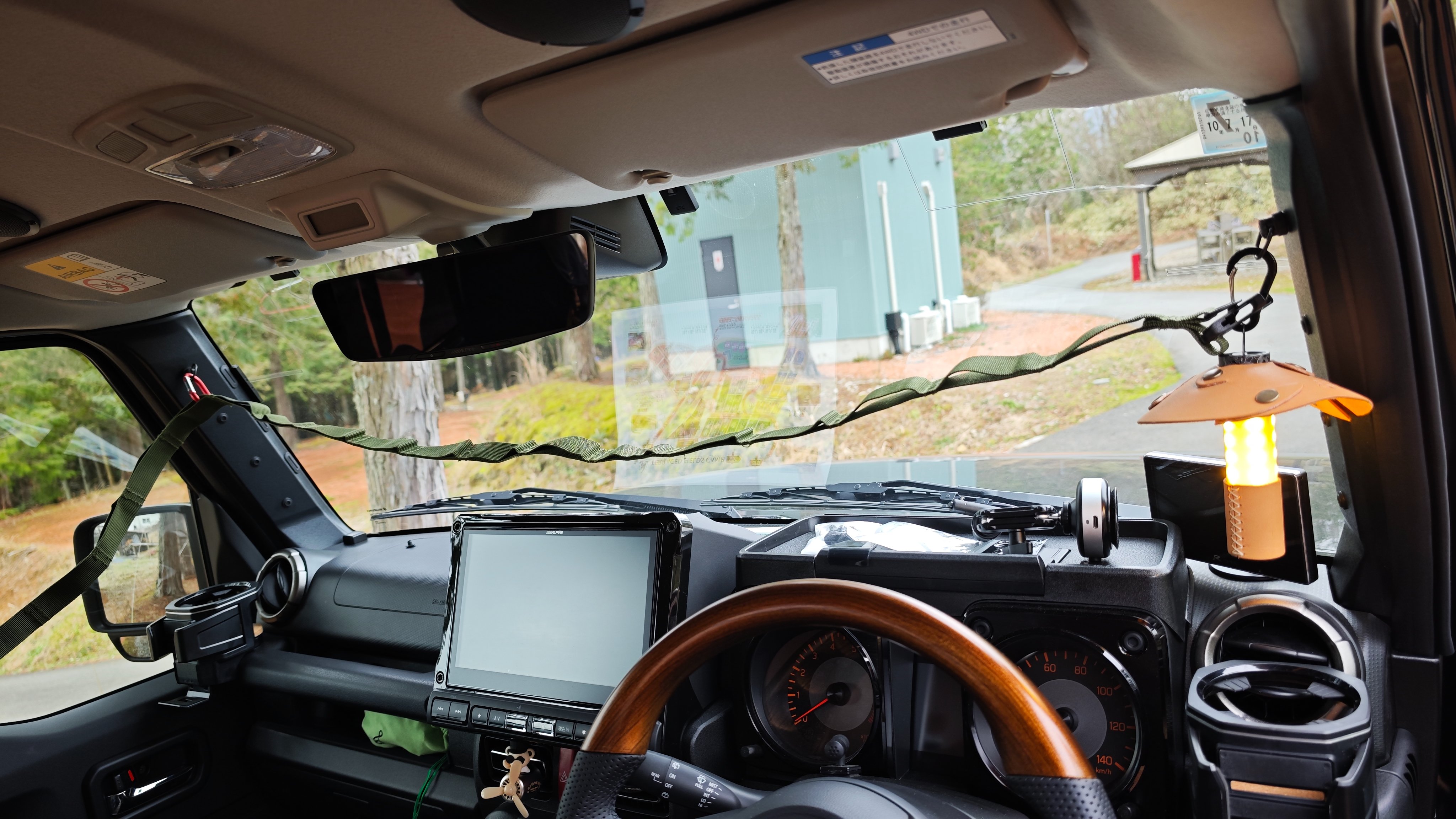 carmateさんのAピラーカバー装着！